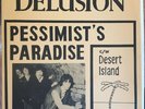Delusion - Pessimist’s Paradise - Private Uk Power Pop 7” In Pic Sleeve 1979