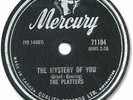 1958 The PLATTERS Doo Wop 78 RPM Record. The Mystery of You