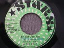 ''SO JAH JAH SAY'' KILLER ROOTS 7'' JNR ROSS & THE SPEAR.JAMAICAN PRE.