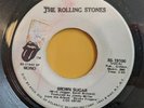 ROLLING STONES Brown Sugar mono b/w stereo CLASSIC ROCK 45 RS-19100 DJ wlp promo