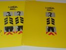 Sleaford Mods - Spare Ribs LP Limited ORANGE VINYL + SIGNED PRINT Mork N Mindy