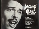 Rare LP 1er 25cm De - Jacques Brel et ses chansons - Philips B 76.027 R  (TBE)