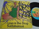 ROXY MUSIC - LOVE IS THE DRUG / SULTANESQUE  1975 UK ISLAND CUSTOM SLEEVE EX