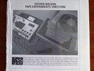 Steven Wilson Tape Experiments Porcupine Tree Ltd edition vinyl LP OOP ref2