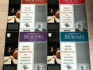 BRAHMS The 4 Symphonies BRUNO WALTER 1950s ED1 PHILIPS MINIGROOVE 4LP Set MINT
