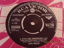 ELVIS PRESLEY=A LITTLE LESS CONVERSATION/ALMOST IN LOVE=RCA-1768=EX