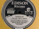 Waldo Mayo-Edison 52624-Late Edison Electric Disc-Pagan Love Song-EX