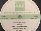 The Proclaimers  BBC Transcription Disc In Concert Glastonbury 1989 LP