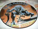 IRON MAIDEN -A REAL LIVE ONE- COOL  LTD EDITION PICTURE VINYL LP MINT