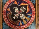 KISS Rock And Roll Over LP vinyl record 1st Press STICKER Inner Insert VG+/VG+
