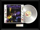 PRINCE PURPLE RAIN ALBUM WHITE GOLD PLATINUM TONE RECORD LP ALBUM RARE NON RIAA