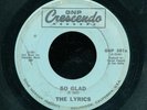 45tk-Northern Soul-GNP CRESCENDO 381-The Lyrics-(So Glad/My Son)