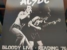 ACDC Bloody Live-reading 1976 Blue Vinyl, classic rock, limited edition album