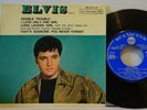 ELVIS PRESLEY, French EP. DOUBLE TROUBLE. 86.574. Nr EX condition. 1967