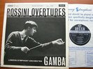 SXL 2266 ROSSINI: FIVE OVERTURES     GAMBA / LONDON SYMPHONY    ED1   NM