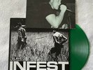 INFEST Slave 12” LP Green Translucent Vinyl sxe hardcore phc