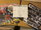 Iron Maiden The Number Of The Beast 1st Press Vinyl Lp, Fan Club Merch Sheet, Ex