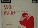 LONDON CS 6174 FFSS RAVEL PROKOFIEV, CARMIRELLI STRING QUARTET,1M1M =SXL 2231