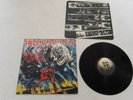 IRON MAIDEN THE NUMBER OF THE BEAST 1ST PRESS 1982 UK VINYL LP EMI METAL A2/B2