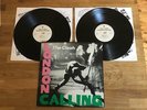 LONDON CALLING THE CLASH CBS 232 CLASH 3 2LP DOUBLE TRAIN IN VAIN TIM TOM