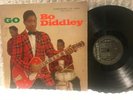 ROCKABILLY R&B - LP - SIGNED BY BO DIDDLEY - GO BO DIDDLEY - 1959 CHECKER 1436