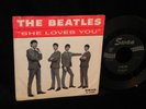 THE BEATLES SHE LOVES YOU SWAN S-4152 PICTURE SLEEVE WITH 45