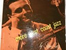 STAN GETZ More West Coast Jazz LP MONO 1956 Vinyl 