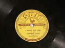 50'S ROCKABILLY JOHNNY CASH I Walk The Line SUN 241