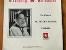 Rare 1964 New Zealand St Peter's Boys treble Choir LP private HMV Evensong Xmas