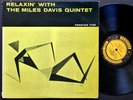 MILES DAVIS Relaxin' LP PRESTIGE PRLP 7129 NJ RVG MONO John Coltrane Red Garland