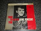 Gene Vincent - True To You 1960 UK EP CAPITOL