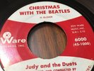 judy and the duets christmas with the beatles/blind boy fr.1964 45 rpm hear it