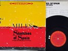 MILES DAVIS SKETCHES OF SPAIN CBS/SONY 18AP 2057 Japan VINYL LP