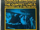 CHARLES McPHERSON THE QUINTET/ LIVE  1ST MONO RELEASE 1967
