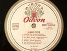 THE BEATLES RUBBER SOUL SMO 84 066 *ODEON* 1st PRESS WHITE-GOLD ORIGINAL LP EX