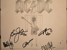 AC/DC - FLICK OF THE SWITCH PERSONALLY SIGNED RECORD ALBUM