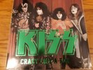 KISS Crazy like a fox. Double lp clear lemon vinyl bootleg. LIVE in New Zealand 