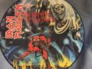 IRON MAIDEN THE NUMBER OF THE BEAST VINYL PICTURE DISC ORIGINAL US SEAX-12215