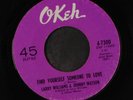 LARRY WILLIAMS & JOHNNY WATSON: find yourself somebody to love / nobody OKEH 7