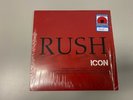 RUSH - ICON - Limited Edition Ruby Translucent Vinyl LP 2020 Mercury  in Shrink