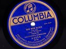 1922  CALIFORNIA RAMBLERS  78  BOW WOW BLUES / SMILIN'  US COLUMBIA A 3554 E-/V+