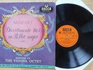 C54 LXT 5112 VIENNA OCTET MOZART DIVERTIMENTO No.16 K. 287 DECCA