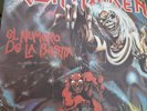 Iron maiden vinile The Numer Of The Beast.Argentina. El numero de la bestia