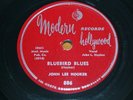 JOHN LEE HOOKER 78rpm Modern 886 Bluebird Blues/Key To The Highway 