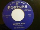 EARTHQUAKES 1959 BASHFUL GUY / DARLING BE MINE FORTUNE 534 doo wop VG+