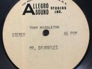 Tony Middleton UNISSUED SOUL FUNK ACETATE 10
