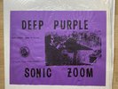 Deep Purple:  Sonic Zoom, unofficial live vinyl album from the 70’s