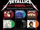 Metallica - Set of All 6 Walmart Exclusives Color Vinyl Records
