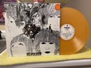 New THE BEATLES REVOLVER Lp Clear Orange Cream Color Vinyl w/ Sticker