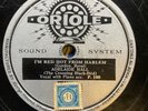 ADELAIDE HALL - ‘I’M RED HOT FROM HARLEM’ 1931 ORIOLE RARE AND TERRIFIC